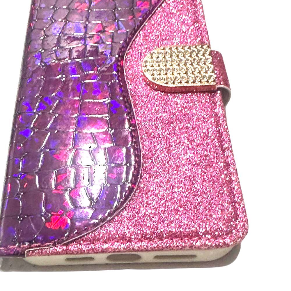 Case for iPhone 14 Pro Max/14 Pro Crocodile Pattern Shell with Card Slot